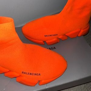 Men’s Highlighter Orange Urban runner Sneakers - Image 3