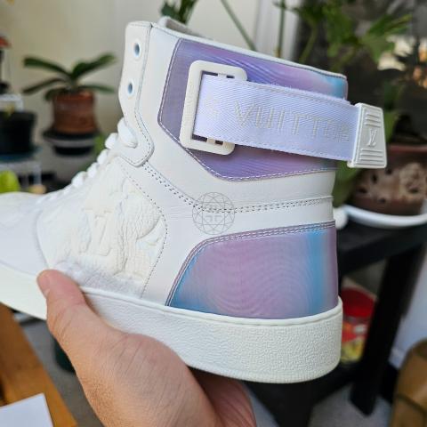White High-Top Sneaker Boot - Image 7