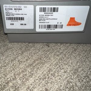 Men’s Highlighter Orange Urban runner Sneakers - Image 6