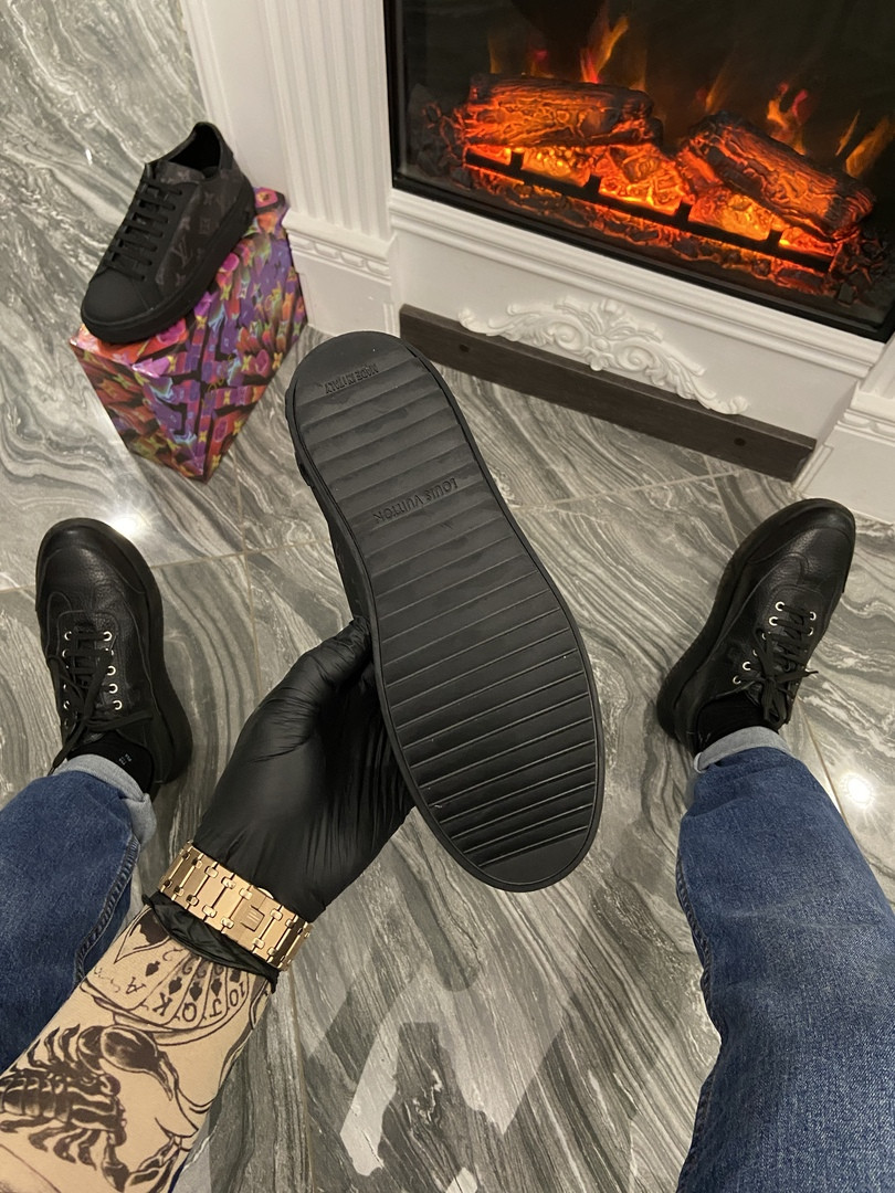 Men’s Premium Designer Lace-Up Sneakers - Image 6