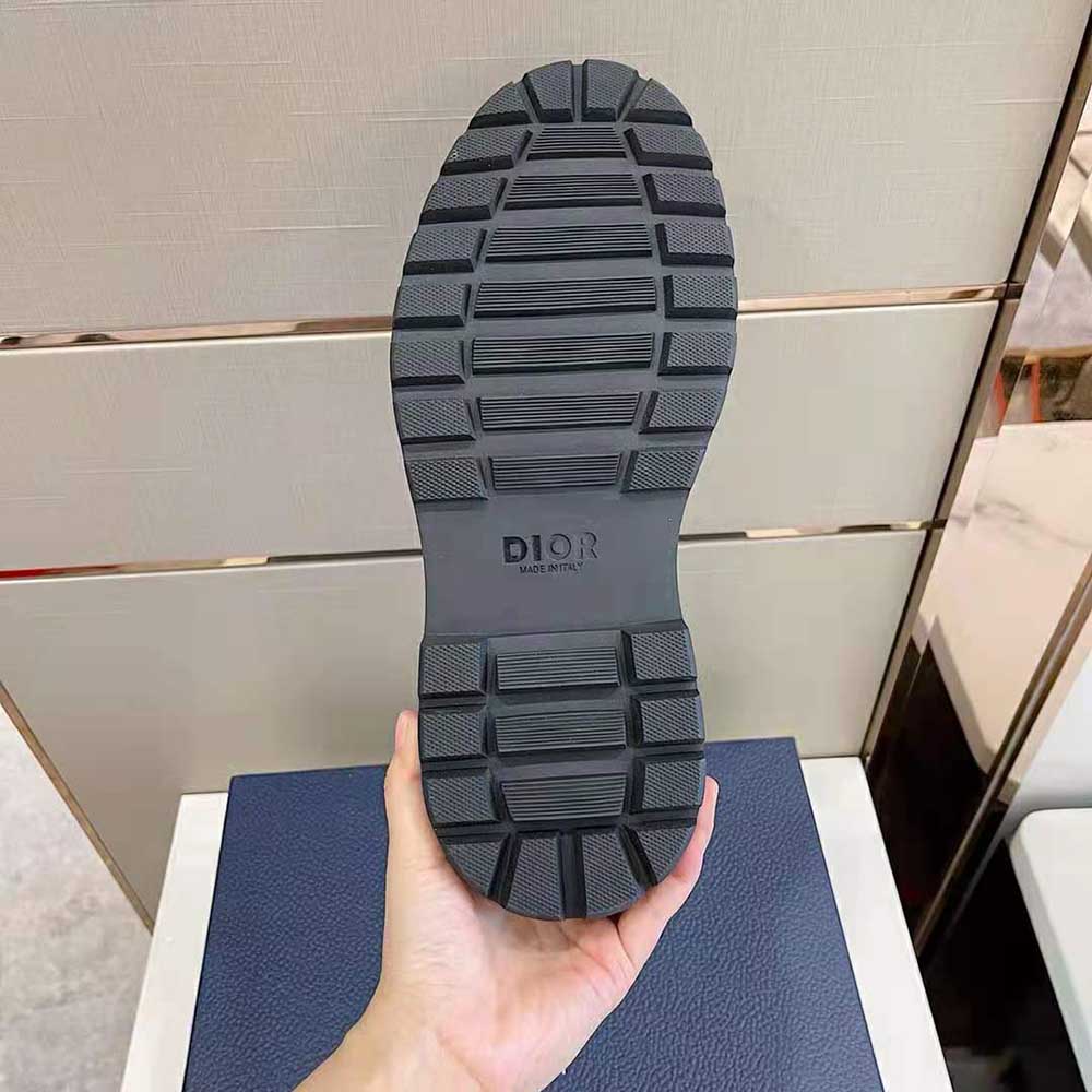 Men Explorer Derby Shoe – Black Smooth Calfskin - Image 9